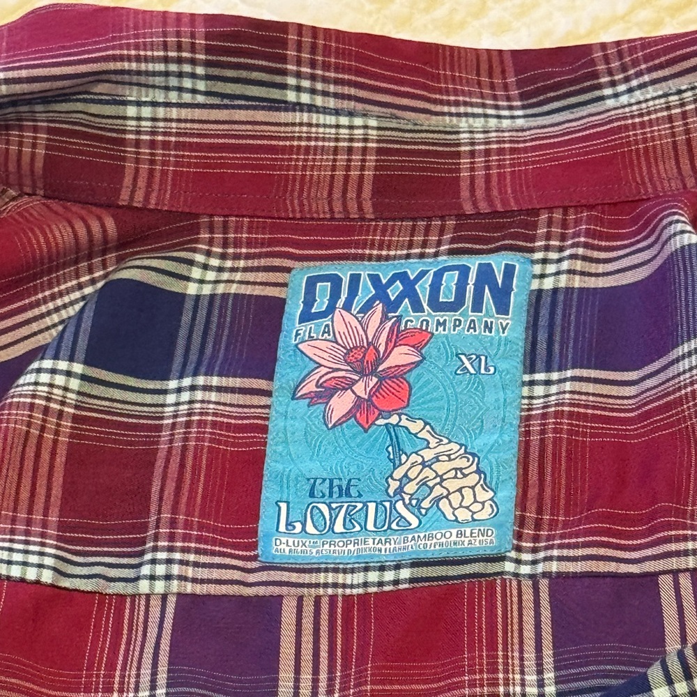 Dixxon Flannel Company “The Lotus” Short Sleeve - Picture 2 of 2